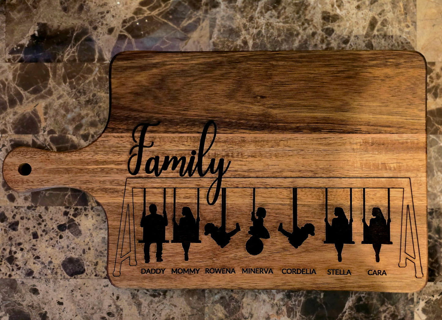Custom Laser Engraved Cutting Boards