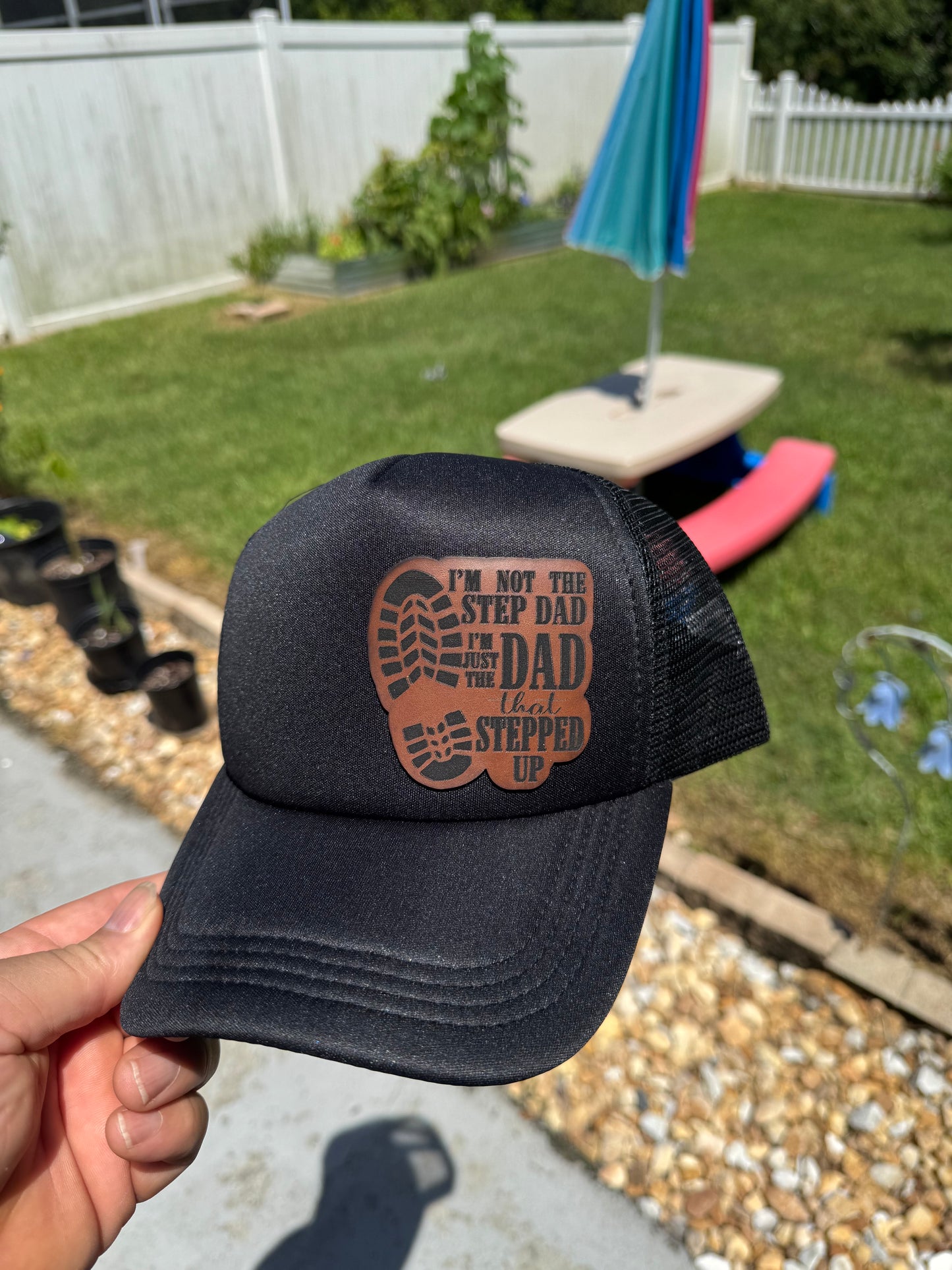 Custom Crafted Leather Patched Hats