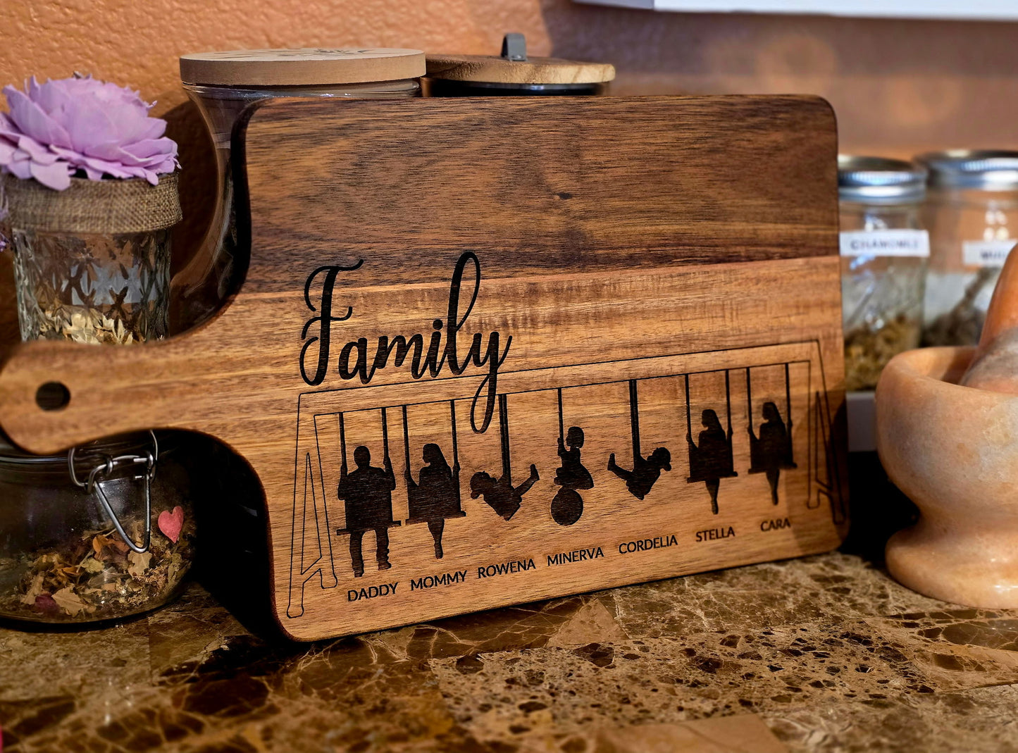 Custom Laser Engraved Cutting Boards